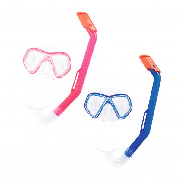 Q.TA' 1 MASCHERA SUBACQUEA + 3 KIT SNORKEL DOMINATOR 24023