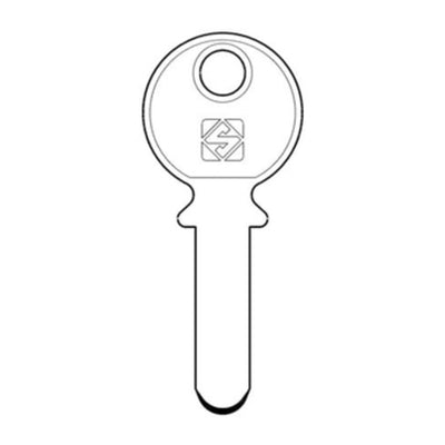 Q.TA' 5 SILCA KA1 CHIAVE PUNZONATA OTTONE