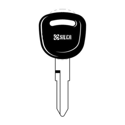 Q.TA' 5 SILCA KYM1RP CHIAVE AUTO TESTA PLASTICA OTTONE