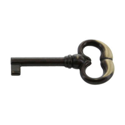 Q.TA' 25 CHIAVE P/MOBILI 33730 35X62 MM BRONZO SFUMATO