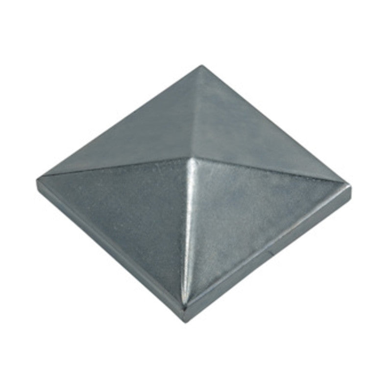 Q.TA' 25 COPRIPILASTRO ACCIAIO QUADRO 80X 80 MM