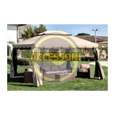 Q.TA' 1 C SET 4 TELI LATERALI P/GAZEBO 3X4M ADVENTURE/RIYAD