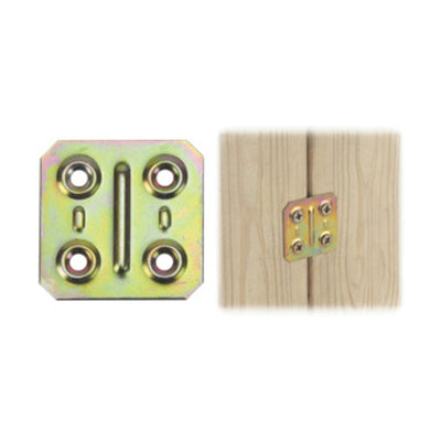 Q.TA' 200 PIASTRA 160 DIRITTA ACCIAIO TROPIC 50X50 MM