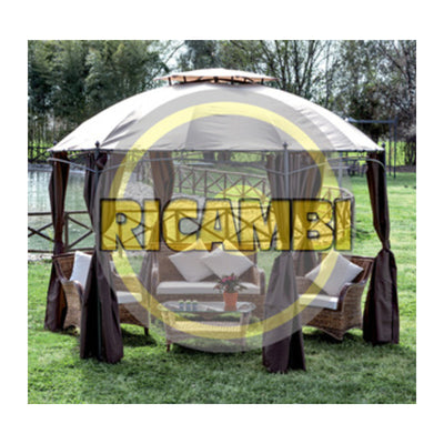 Q.TA' 1 C SET TELI LATERALI P/GAZEBO CASABLANCA/GOTIC