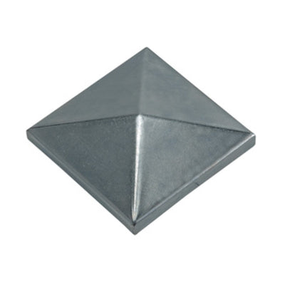 Q.TA' 1 COPRIPILASTRO ACCIAIO QUADRO 120X120 MM