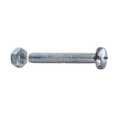Q.TA' 5 SC VITE P/FERRO TC 5X 40MM ZINC C/DADO 20