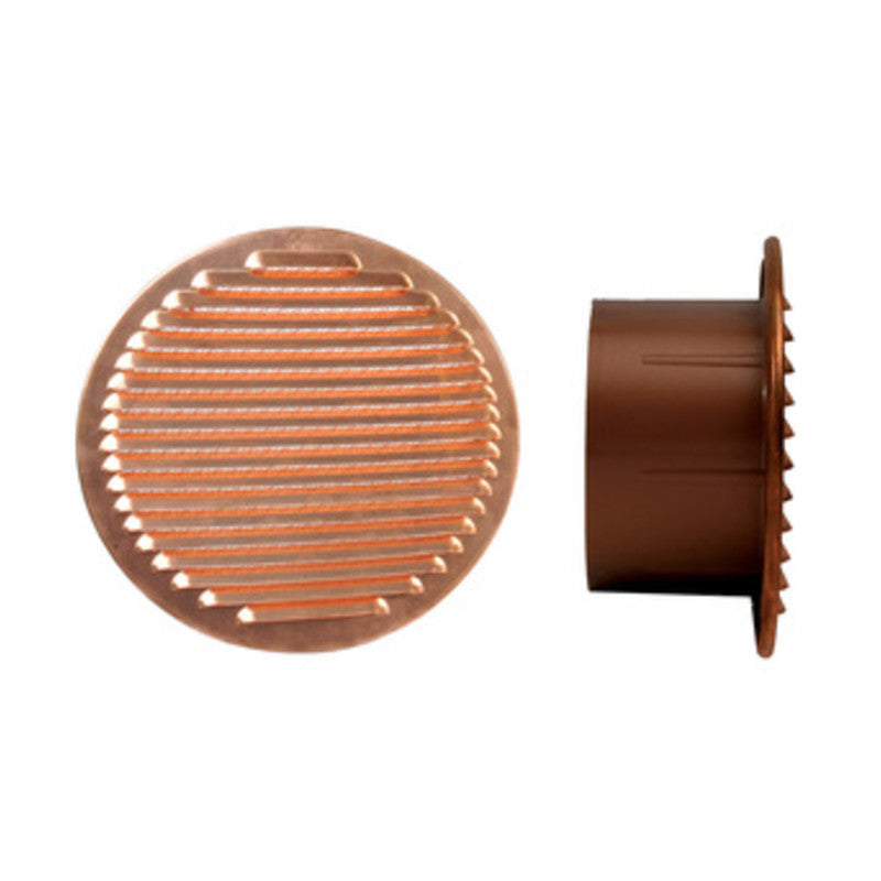 Q.TA' 1 GRIGLIA AERAZIONE RAME ANTINS D 100 MM BOC PLA