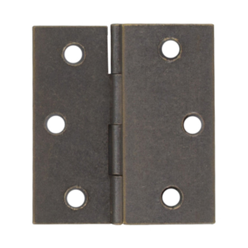 Q.TA' 24 CERNIERA FRESATA 1/2 COLLO OTTONE BRON 40X35 MM*