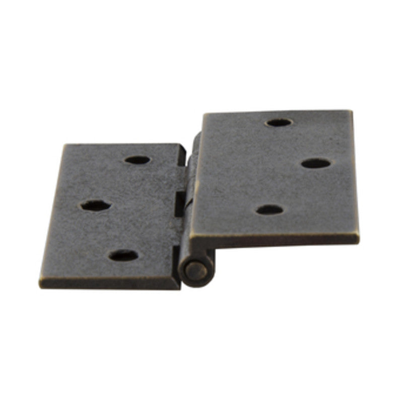 Q.TA' 24 CERNIERA FRESATA 1/2 COLLO OTTONE BRONZ 50X40 MM*