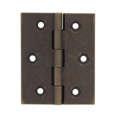 Q.TA' 24 CERNIERA FRESATA PIANA OTTONE BRONZ 50X40 MM**