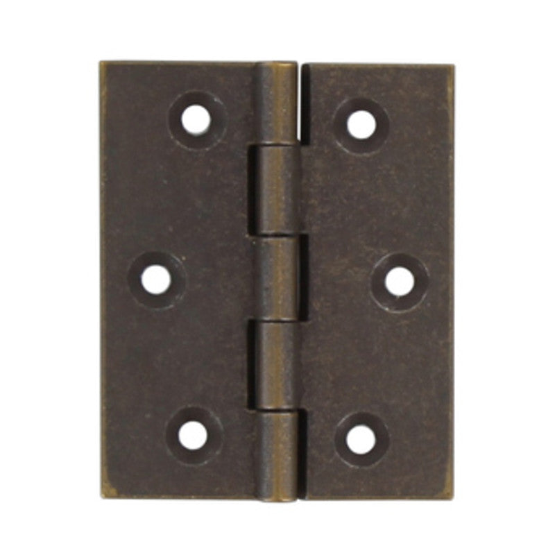 Q.TA' 24 CERNIERA FRESATA PIANA OTTONE BRONZ 50X40 MM**