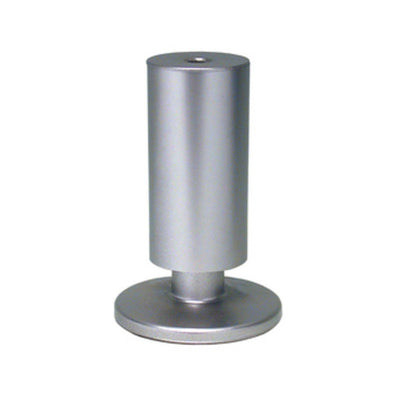 Q.TA' 12 PIEDINO REGOLABILE ABS 90 MM P1807 ALLUMINIO