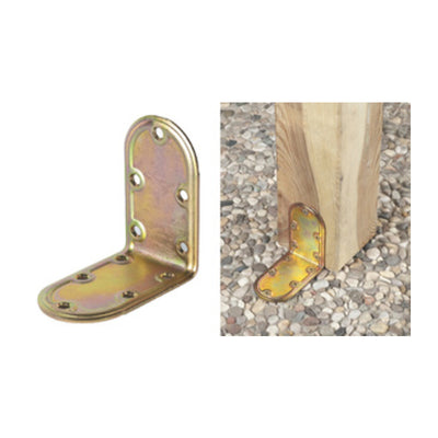 Q.TA' 25 PIASTRA 971 ANGOLARE ACCIAIO TROPIC 100X100 MM