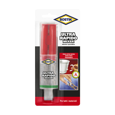 Q.TA' 6 BOSTIK ULTRA RAPIDO MIXER ADESIVO 24 ML BLISTER