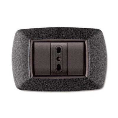 Q.TA' 10 PLACCA LIFE LIVING PLAST GRIGIO NOTTE VULCAN 3P