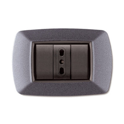 Q.TA' 10 PLACCA LIFE LIVING PLAST GRIGIO CHIARO VULCAN 3P