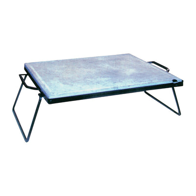 Q.TA' 1 PIETRA OLLARE C/TELAIO E GAMBE PIEGHEV 40X30 CM