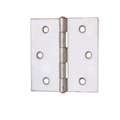 Q.TA' 24 CERNIERA PERNO FISSO 121 ACC ZINC 20 X 20 MM