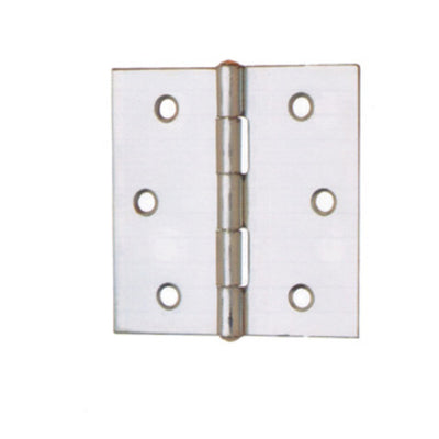 Q.TA' 24 CERNIERA PERNO FISSO 121 ACC ZINC 40 X 40 MM