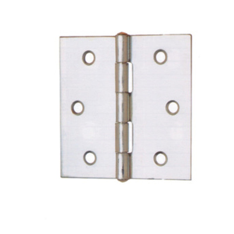 Q.TA' 24 CERNIERA PERNO FISSO 121 ACC ZINC 60 X 60 MM