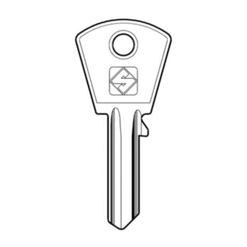 Q.TA' 10 SILCA PC2 CHIAVE PROFILO ACCIAIO