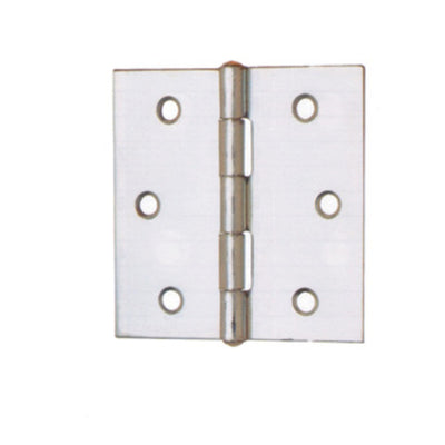 Q.TA' 24 CERNIERA PERNO FISSO 121 ACC ZINC 70 X 70 MM