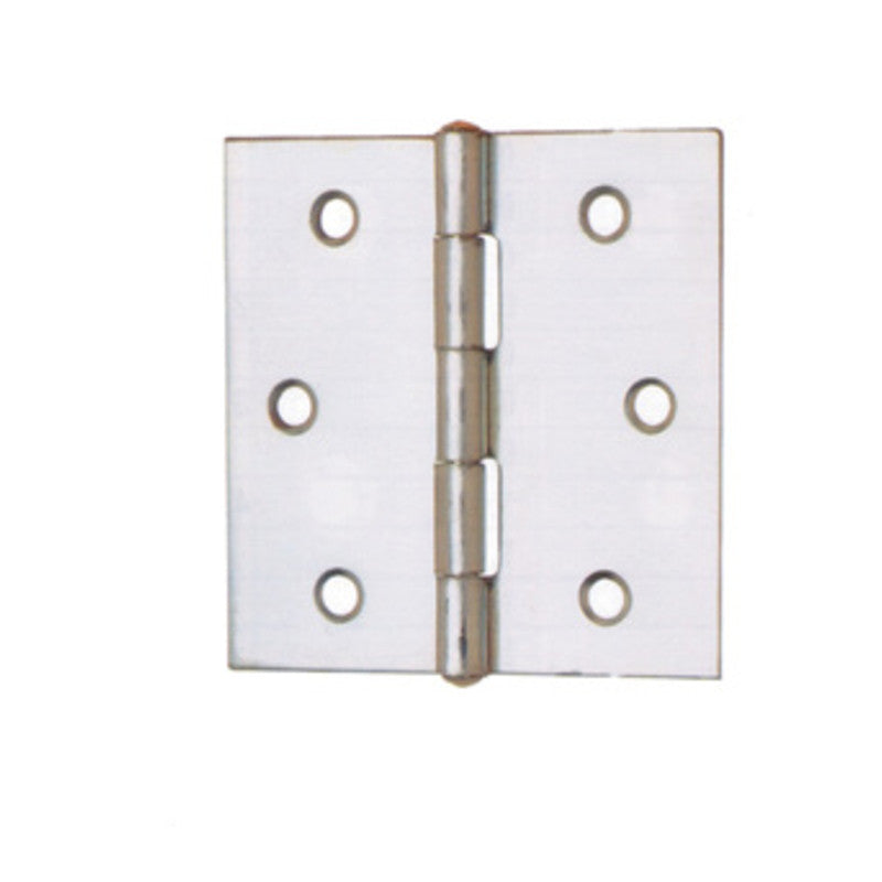 Q.TA' 24 CERNIERA PERNO FISSO 121 ACC ZINC 80 X 80 MM