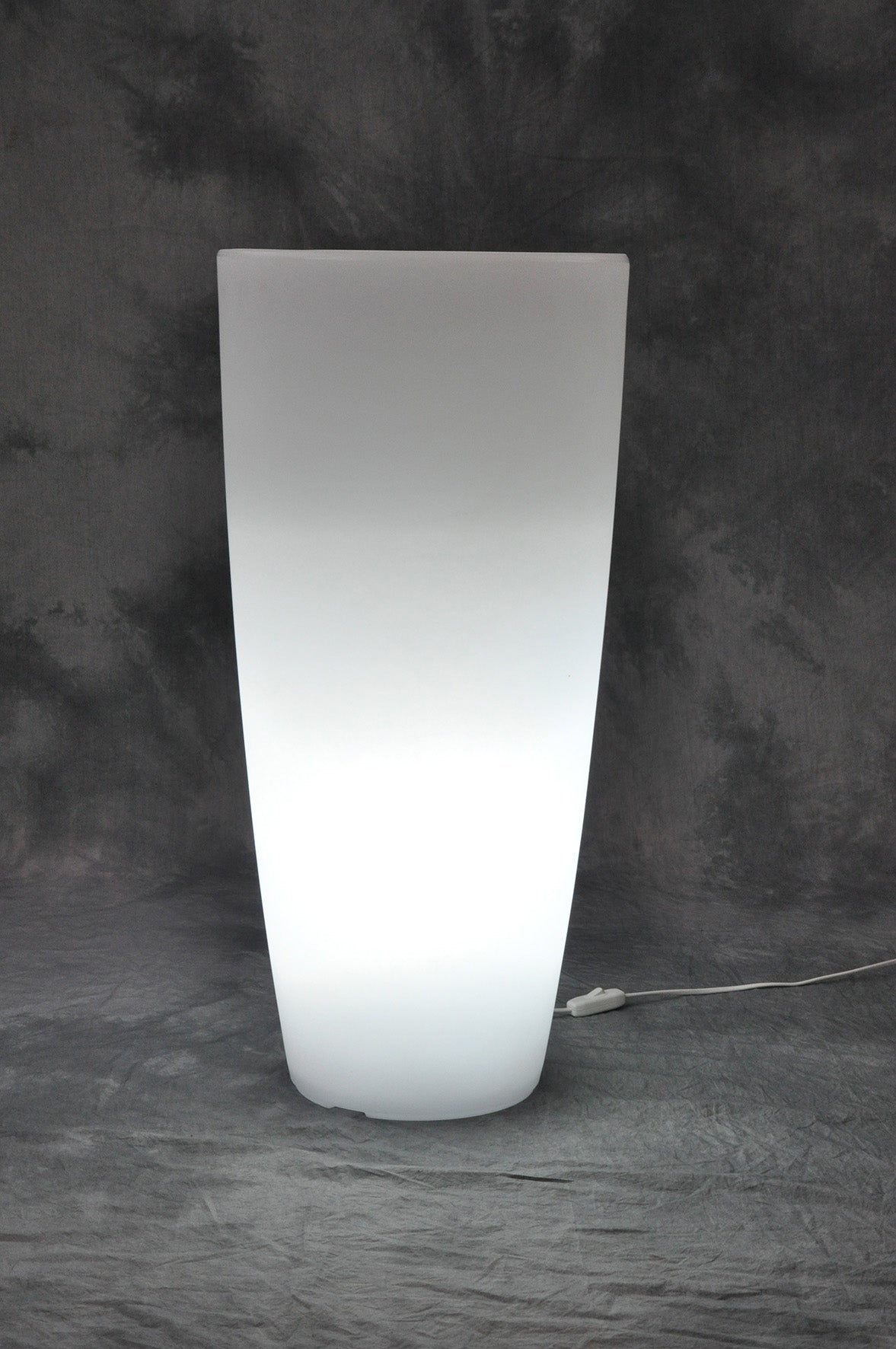 Q.TA' 1 VASO STILO ROUND BRIGHT D 40X90CM LUCE BIANCA
