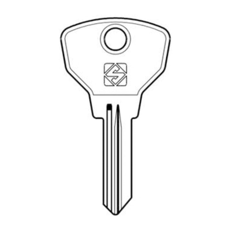 Q.TA' 5 SILCA SIP10R CHIAVE AUTO ACCIAIO