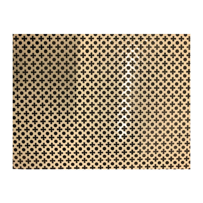 Q.TA' 2 LAMIERA FORATA P/TERMOSIFONE ORO