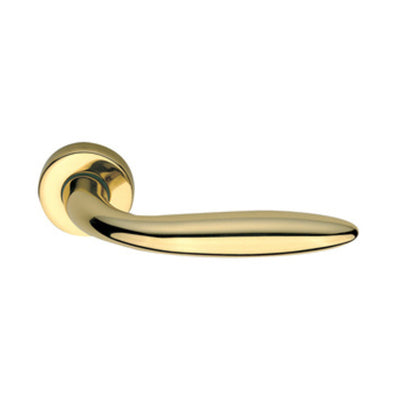 Q.TA' 1 MANIGLIA ZAMA NEW SOFT C/BOCCHET INOXBRASS ORO