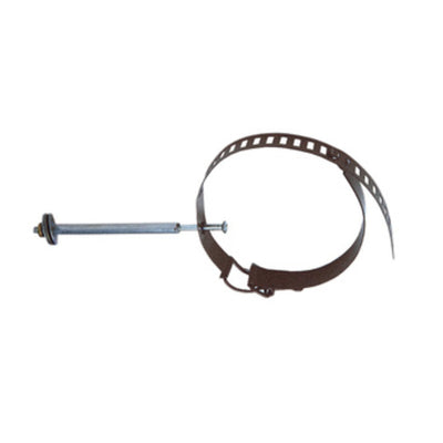 Q.TA' 25 COLLARE P/TUBO STUFA D 8/14 CM NERO