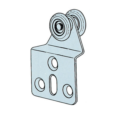 Q.TA' 50 OMGE 18 CARRELLO A 2 RUOTE NYLON D 15 POR 10 KG*