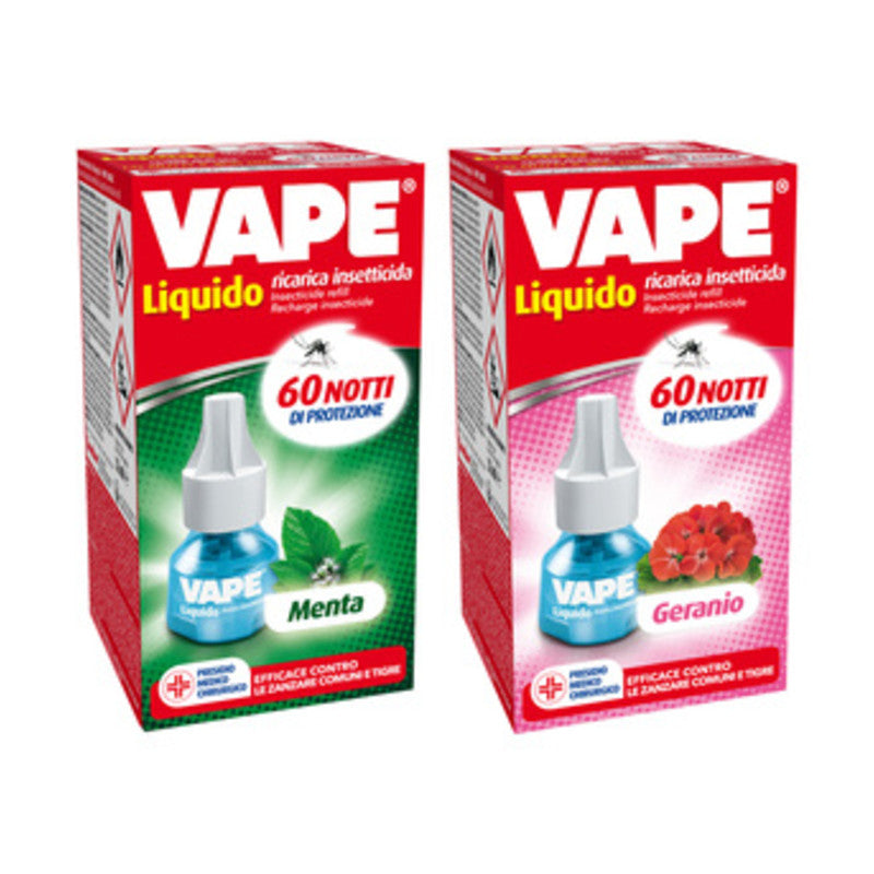 Q.TA' 30 ANTIZANZARE VAPE MAGIC RICAR LIQUIDA 60 NOTTI PROF