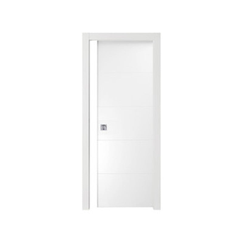 Q.TA' 1 PORTA RIGHE SCORREVOLE 80X210 CM LACCATO BIANCO