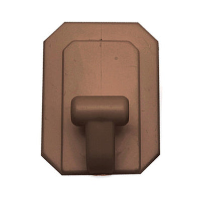 Q.TA' 25 GANCIO ADESIVO GIGANTE PLASTICA 60X80 MM MARR