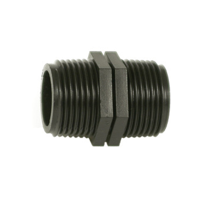 Q.TA' 50 RACCORDO POLIPROP NIPPLO 3/4 X 3/4*