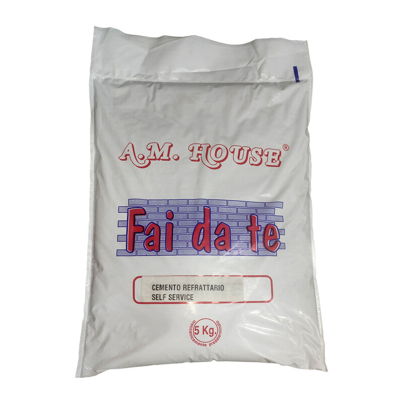 Q.TA' 4 CEMENTO REFRATTARIO DA 5 KG SELF SERVICE
