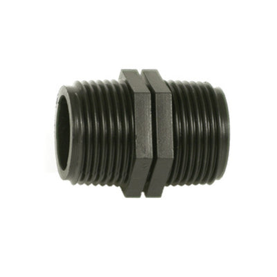 Q.TA' 25 RACCORDO POLIPROP NIPPLO 1X 1*