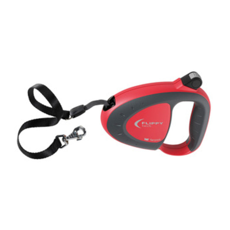 Q.TA' 1 GUINZAGLIO P/CANI FLIPPY ONE TAPE LARGE ROSSO