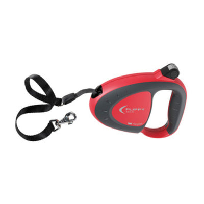 Q.TA' 1 GUINZAGLIO P/CANI FLIPPY ONE TAPE LARGE ROSSO