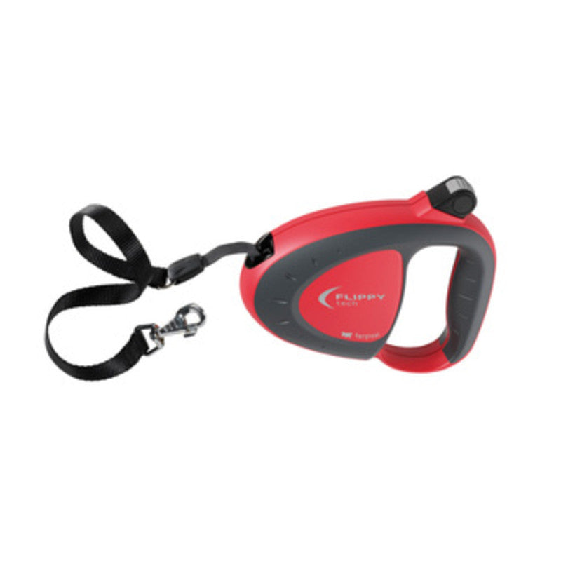 Q.TA' 1 GUINZAGLIO P/CANI FLIPPY ONE TAPE MEDIUM ROSSO
