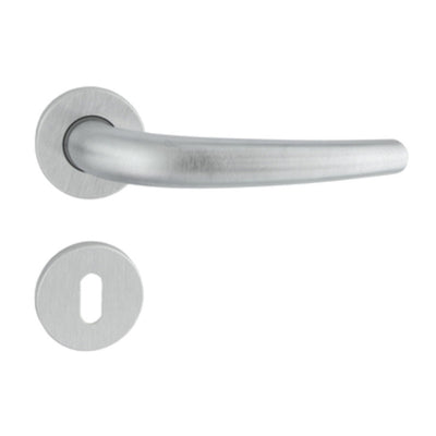 Q.TA' 1 MANIGLIA TORINO ART.160P C/BOCCHETTA CROMO SAT