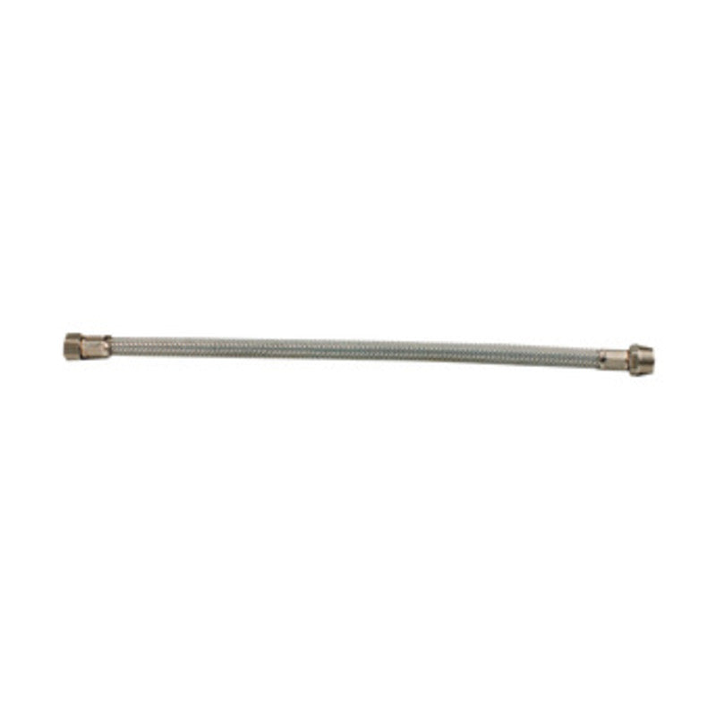 Q.TA' 10 FLESSIBILE INOX FEM 3/8 FEM 1/2 30CM DN.10