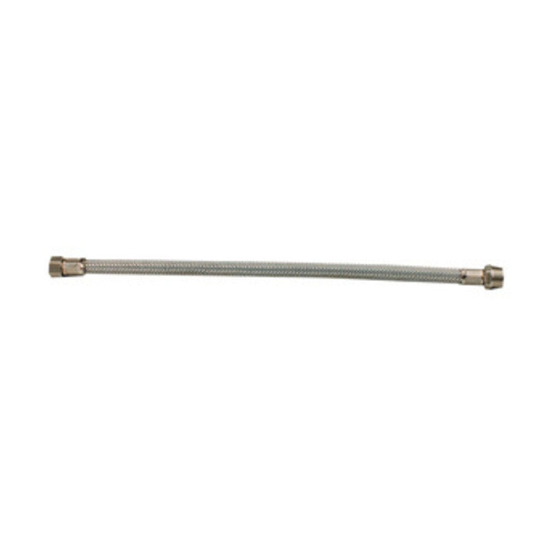 Q.TA' 5 FLESSIBILE INOX FEM 3/8 FEM 1/2 50CM DN.10
