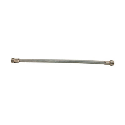 Q.TA' 10 FLESSIBILE INOX MAS 1/2 FEM 3/8 40CM DN.10