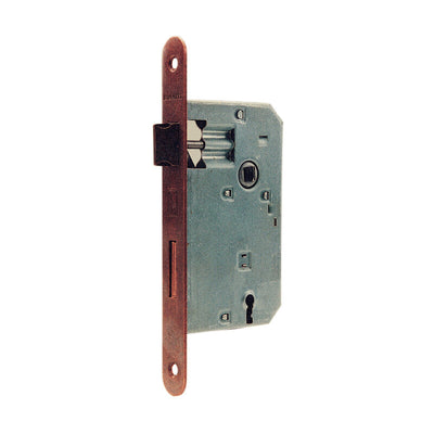 Q.TA' 6 BL PATENT SERRATURA Q.8/70 OTTONATA 45 B.TONDO