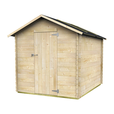 Q.TA' 1 CASETTA LEGNO SORRENTO C/PAVIMENTO 178X218X188H