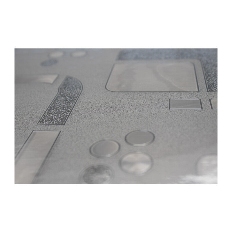 Q.TA' 20 TOVAGLIATO CRISTAL TRIDIMENSIONALE DIS. 08 H 140 CM