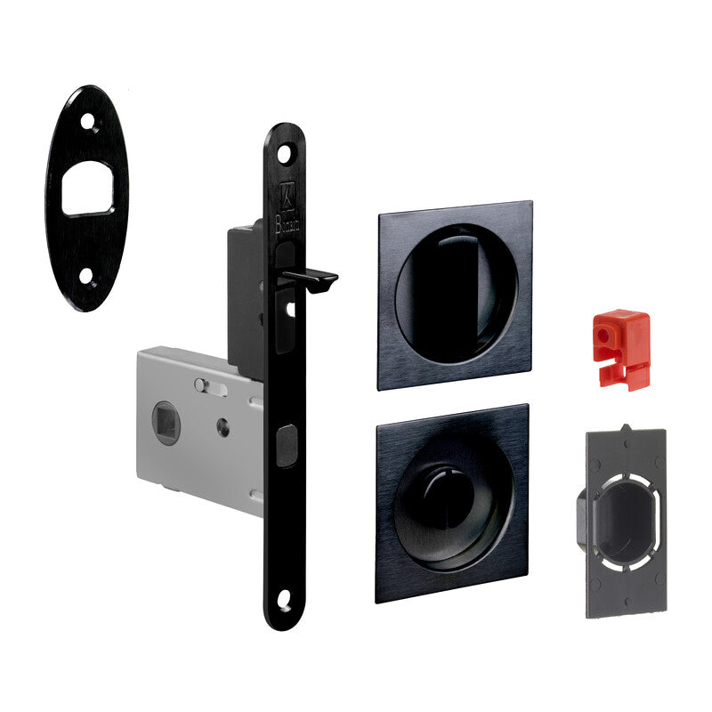 Q.TA' 1 KIT MANIGLIE QUADRO PORTA SCORR EASY G500T NERO